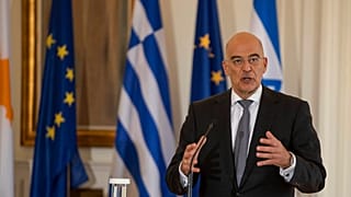 Greek Foreign Minister Nikos Dendias