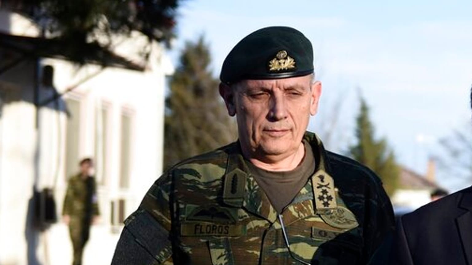 Yunanistan Genelkurmay Başkanı Konstantinos Floros
