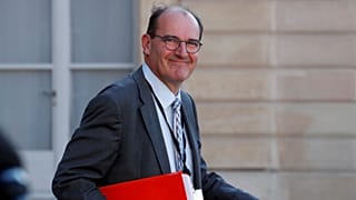 Archives : Jean Castex, le 19 mai 2020, sortant du palais de l'Elysée