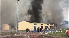 Sakarya'da havai fişek deposunda patlama: En az 41 yaralı