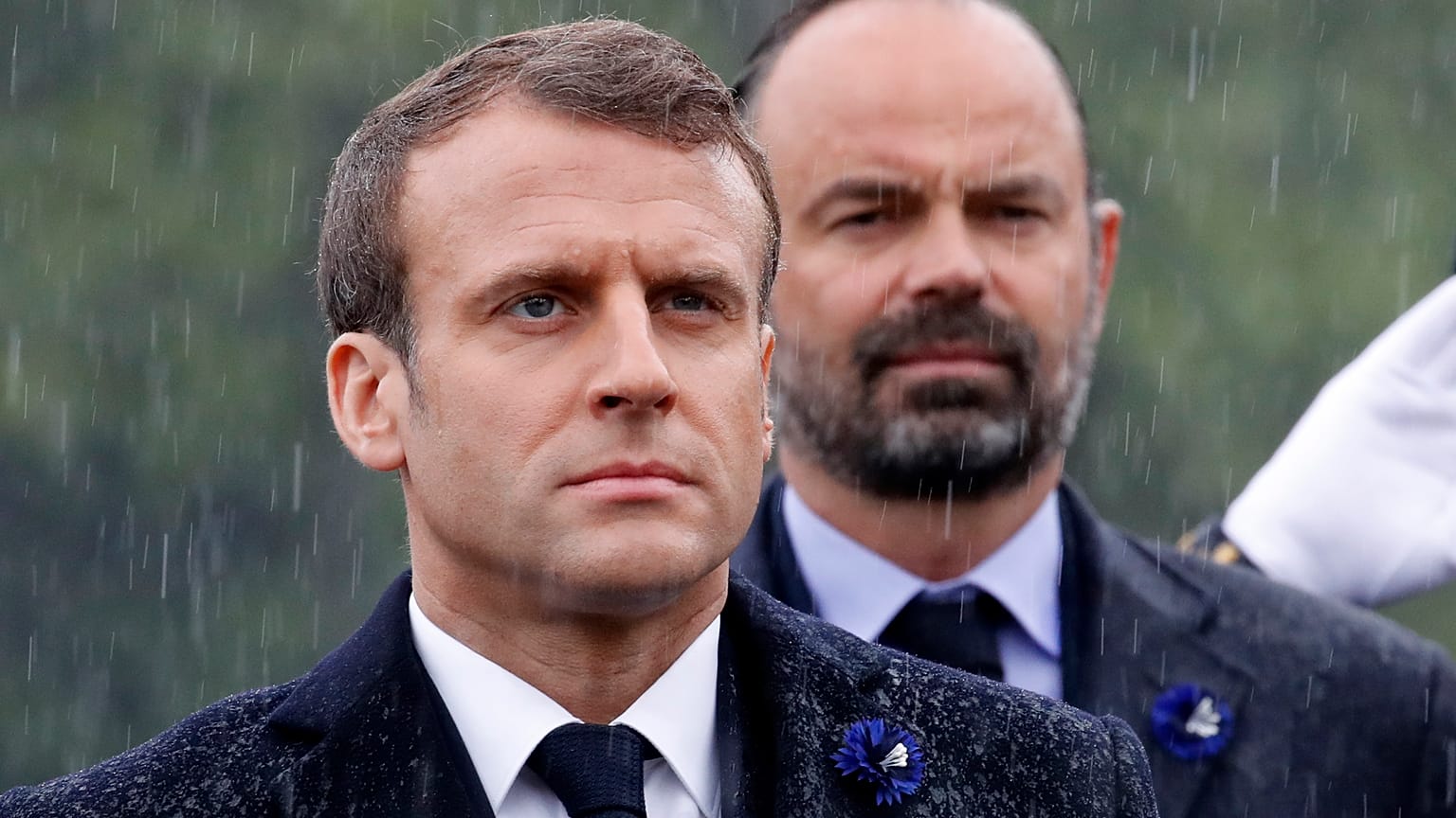 Emmanuel Macron e Edouard Philippe