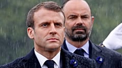 Emmanuel Macron e Edouard Philippe