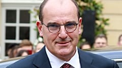 Newly-appointed Prime Minister Jean Castex arrives at the Matignon Hotel in Paris on July 3, 2020 prior to the handover ceremony. 