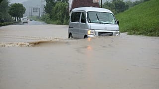 Las fuertes lluvias sumergen varias localidades del suroeste de Japón
