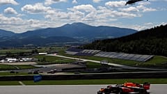 Red Bull driver Alexander Albon of Thailand steers his car during the third practice session at the Red Bull Ring racetrack in Spielberg, Austria, Saturday, July 4, 2020.