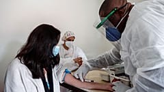 Teste à covid-19 em São Paulo