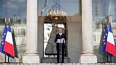 L'annonce de la composition du gouvernement par Alexis Kohler, Secrétaire Général de l'Elysée