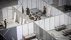 Serbian military opens field hospital amid coronavirus spike