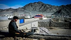 Imagen de archivo de 2014 de Bayan-Ulgii, en Mongolia, donde hubo un brote de peste el año pasado. 