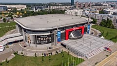 A belgrádi Štark Aréna 2019. július 1-jén.
