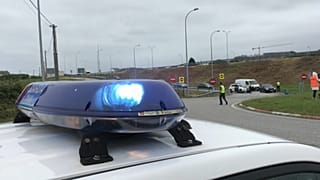Controles a la entrada de la comarca de A Mariña