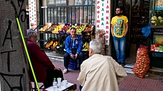 محل تجاري في أثينا/5 حزيران 2020