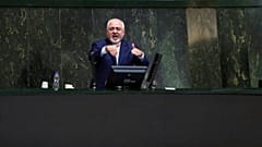 وزیر امور خارجه ایران در مجلس