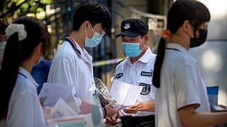 China - Students - Entrance exams