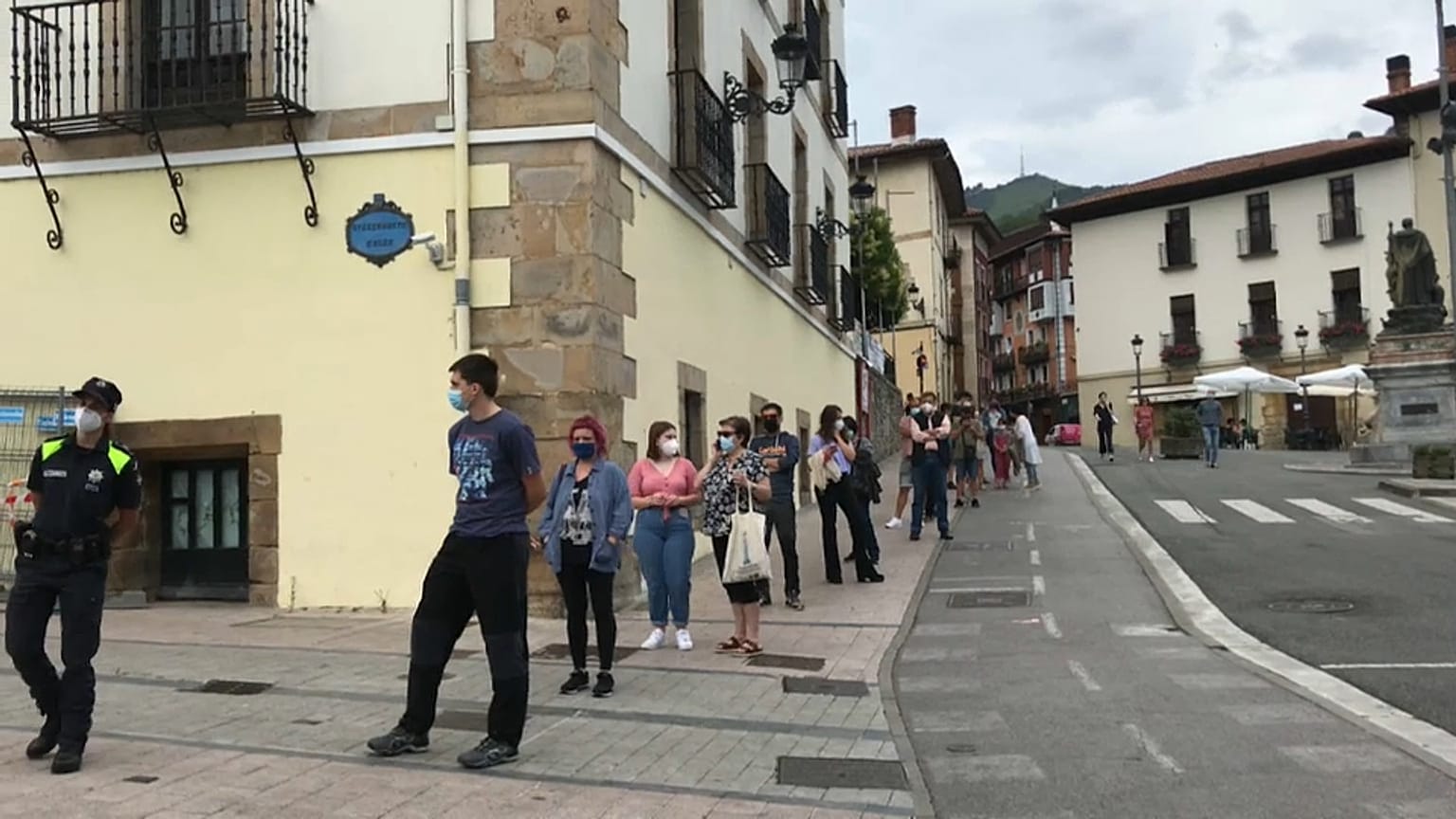 País Vasco: test masivos en Ordizia en vísperas de las elecciones