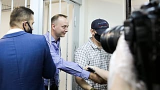 Иван Сафронов в суде.