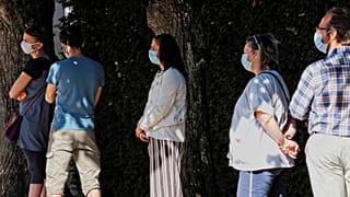 Une campagne de dépistage massif a été mise en place à Montargis après l'apparition dans cluster de Covid-19 dans cette localité, le 7 juillet 2020.