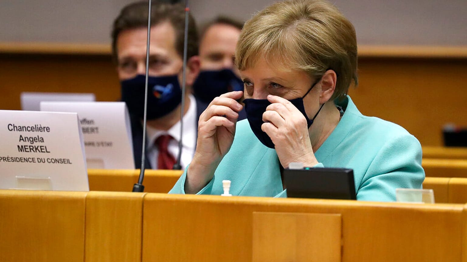 Angela Merkel in Brüssel