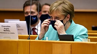 Angela Merkel in Brüssel