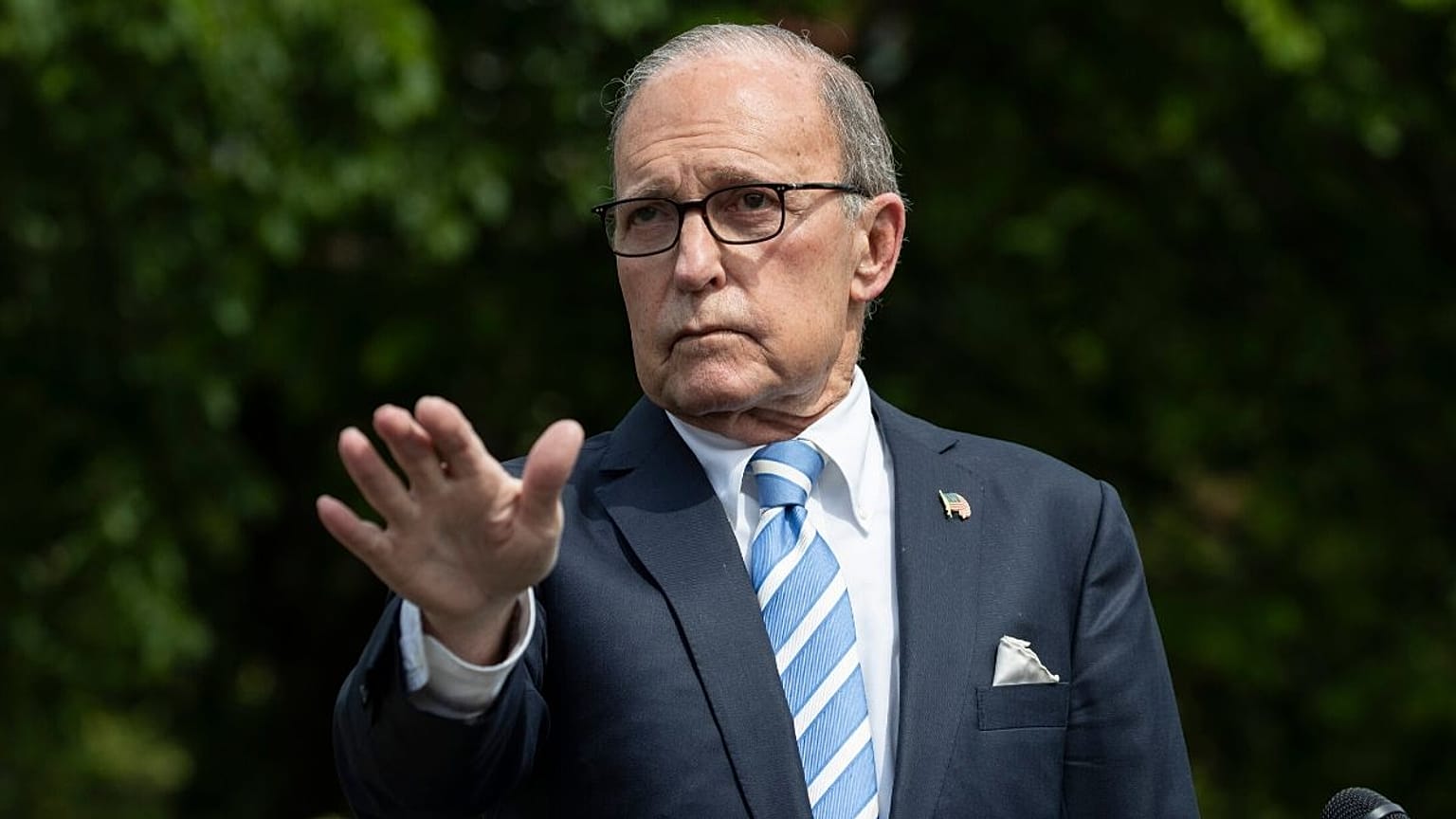 White House chief economic adviser Larry Kudlow