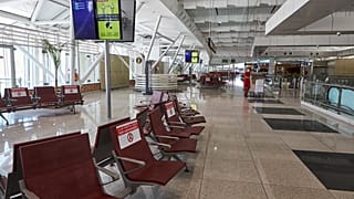 مطار الملك محمد الخامس في الدار البيضاء، المغرب. 