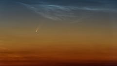 Neowise kuyruklu yıldızı Macaristan semalarında