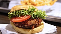 Un veggie burger
