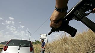 Csendőrségi ellenőrzés Calabria térségében