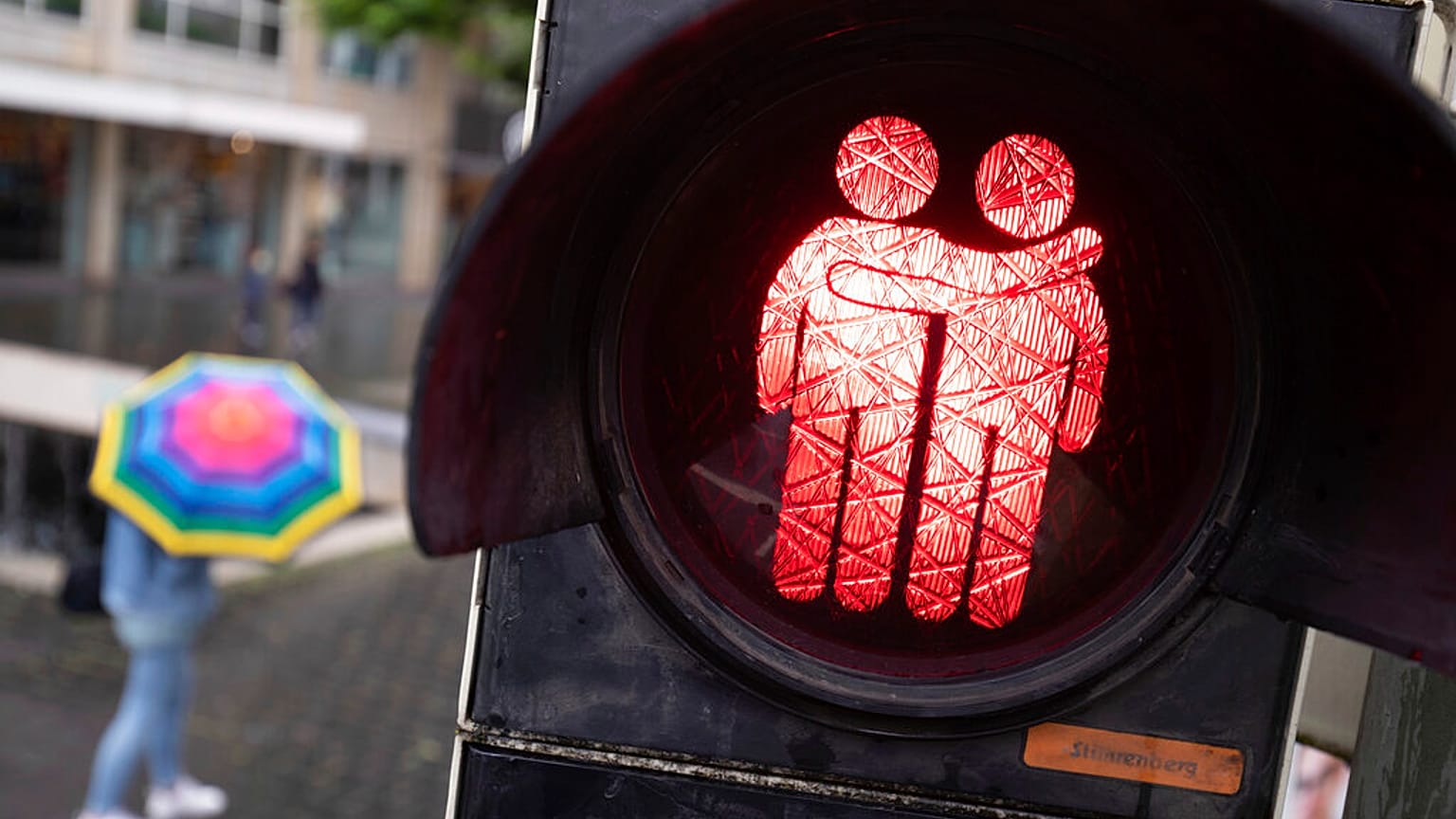 Neue LGBT-Ampeln in Bielefeld