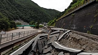 Mau tempo provoca estragos no Japão