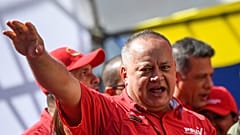 Diosdado Cabello, número dos del poder chavista en Venezuela, da positivo a la covid-19