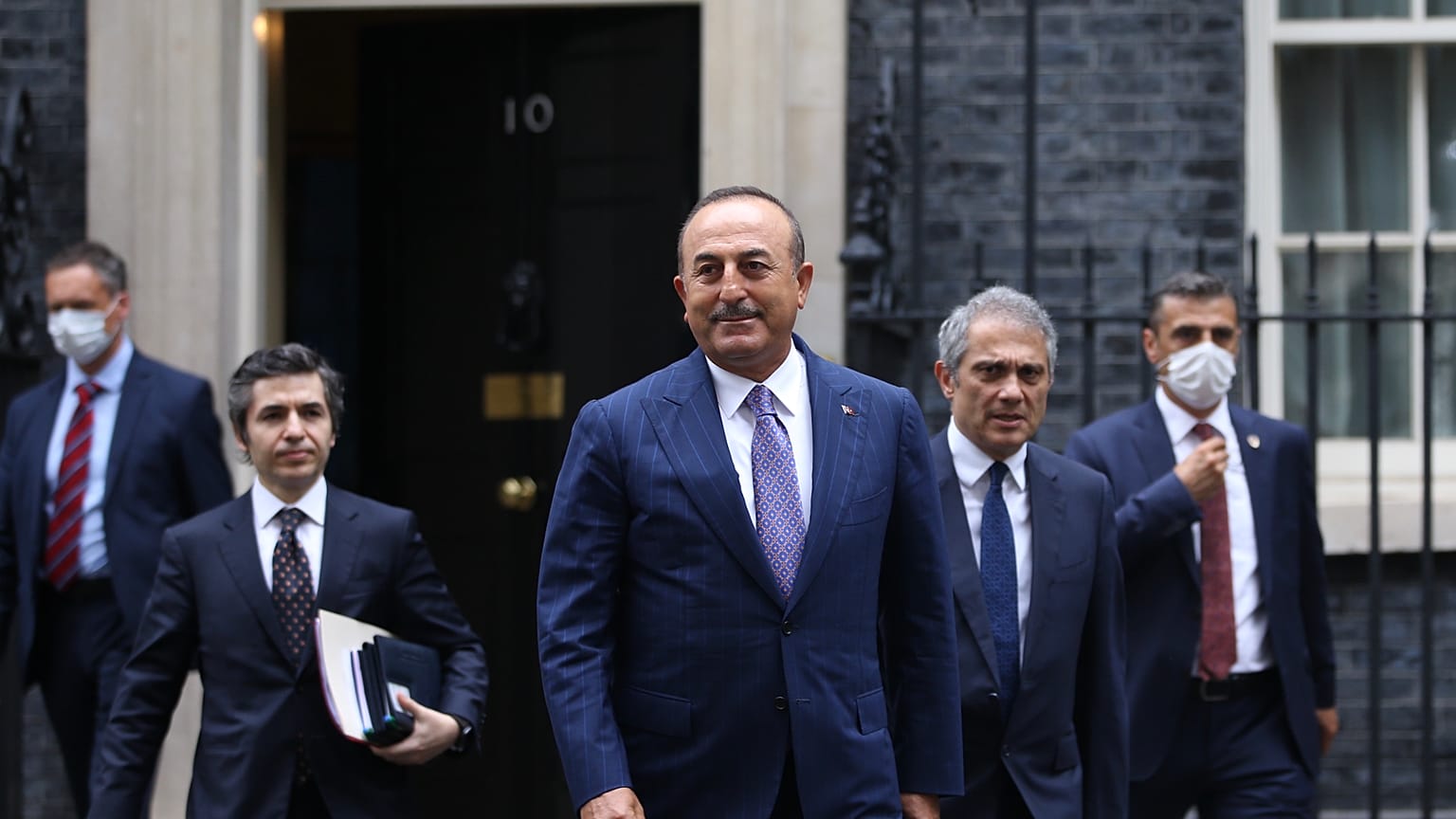 Dışişleri Bakanı Mevlüt Çavuşoğlu İngiltere'de