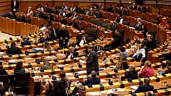  File photo: plenary session at the European Parliament in Brussels, Jan. 29, 2020. 