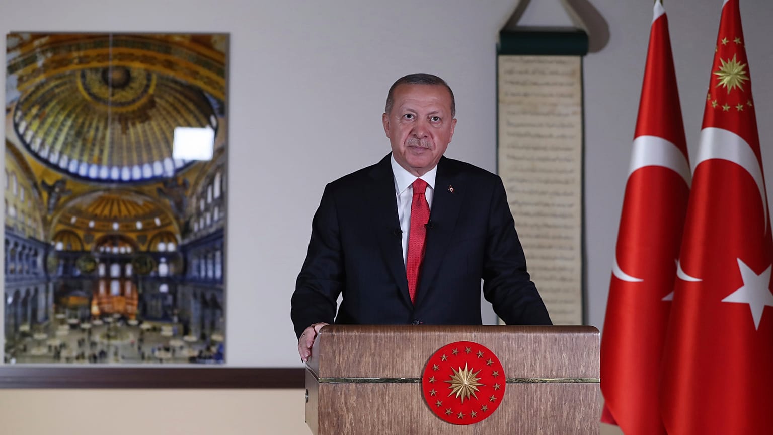 الرئيس التركي رجب طيب إردوغان 