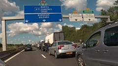Stau in Frankreich