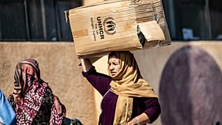 Suriyeli mültecilere insanı yardım dağıtımı / Arşiv