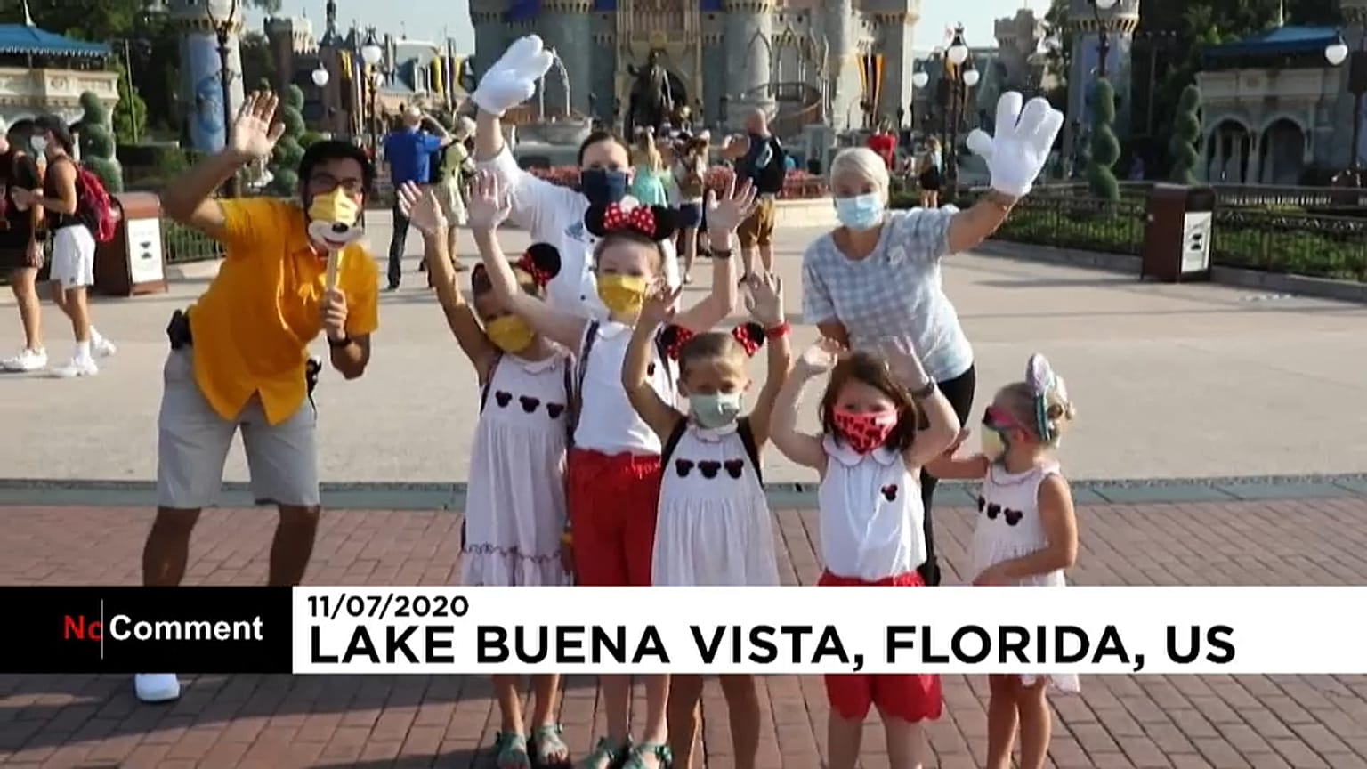 Un'immagine scattata alla riapertura