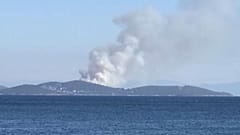 Heybeliada'da orman yangını