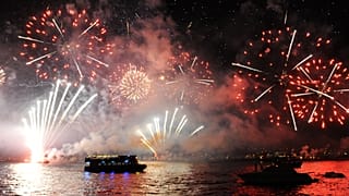 İstanbul havai fişek gösterisi