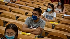 Examens en Espagne en juillet 2020.