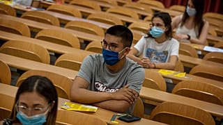 Examens en Espagne en juillet 2020.