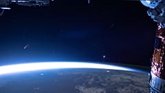 NEOWISE, desde la Estación Espacial Internacional 