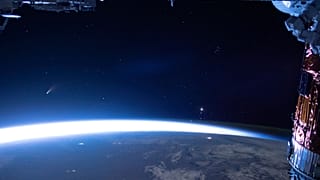 NEOWISE, desde la Estación Espacial Internacional