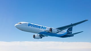 Amazon has a fleet of around 80 delivery planes.