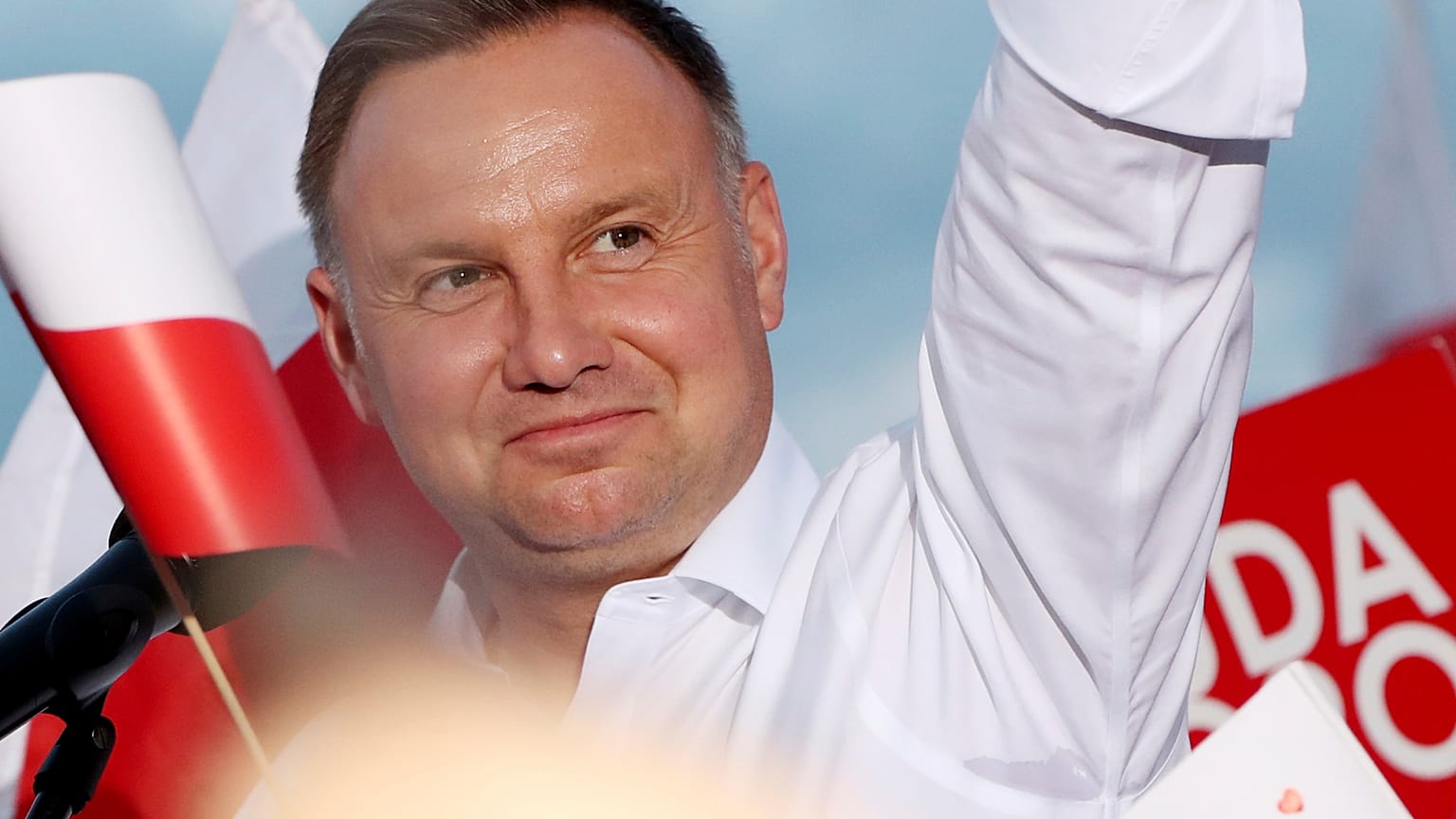 Presidente de Polonia Andrzej Duda