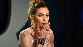 Paris Jackson arrives at the Vanity Fair Oscar Party on Sunday, Feb. 9, 2020, in Beverly Hills.
