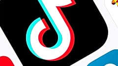 This Feb. 25, 2020, file photo, shows the icon for TikTok in New York.