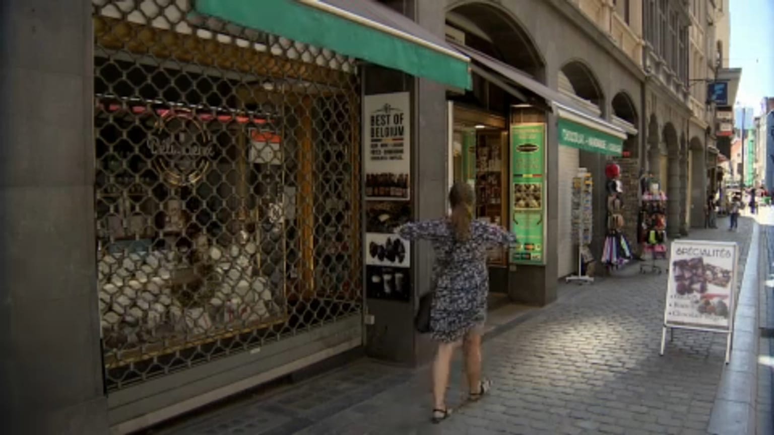 'It's a disaster': Shops in Brussels struggling for post-lockdown trade