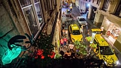 Tipikus éjszaka a Kazinczy utcában