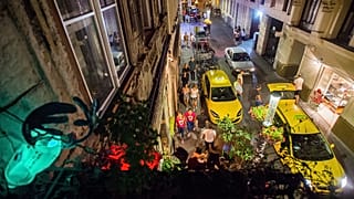 Tipikus éjszaka a Kazinczy utcában